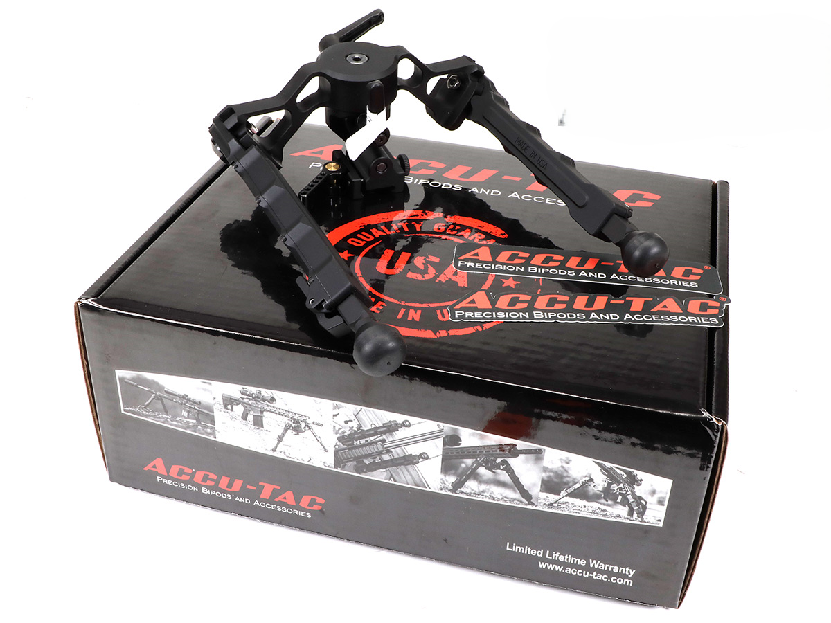 Accu-Tac FCSRBG200 FC-5 G2 Bipod Black Hardcoat Anodized | eBay