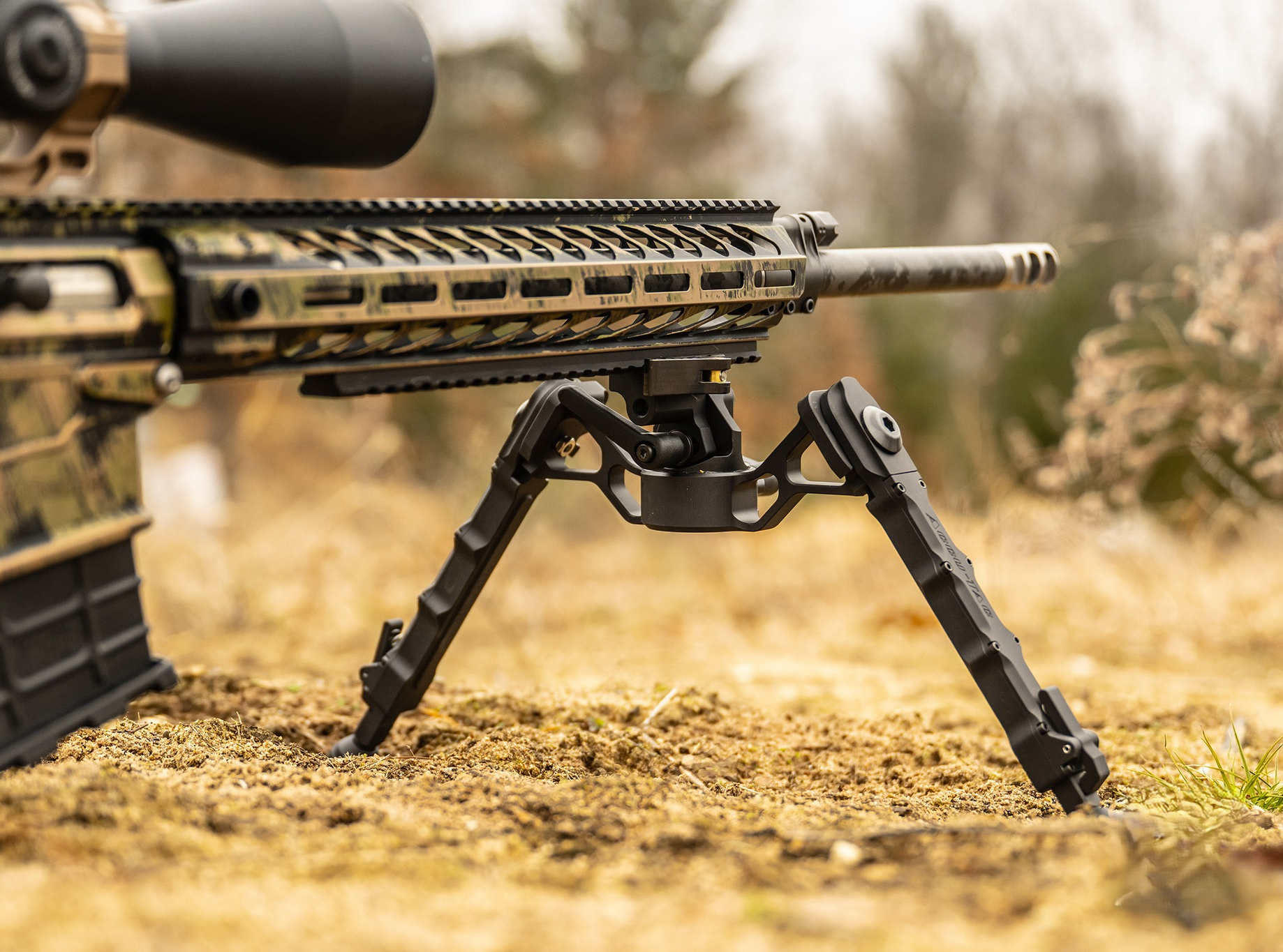 Accu-Tac FCSRBG200 FC-5 G2 Bipod Black Hardcoat Anodized | eBay