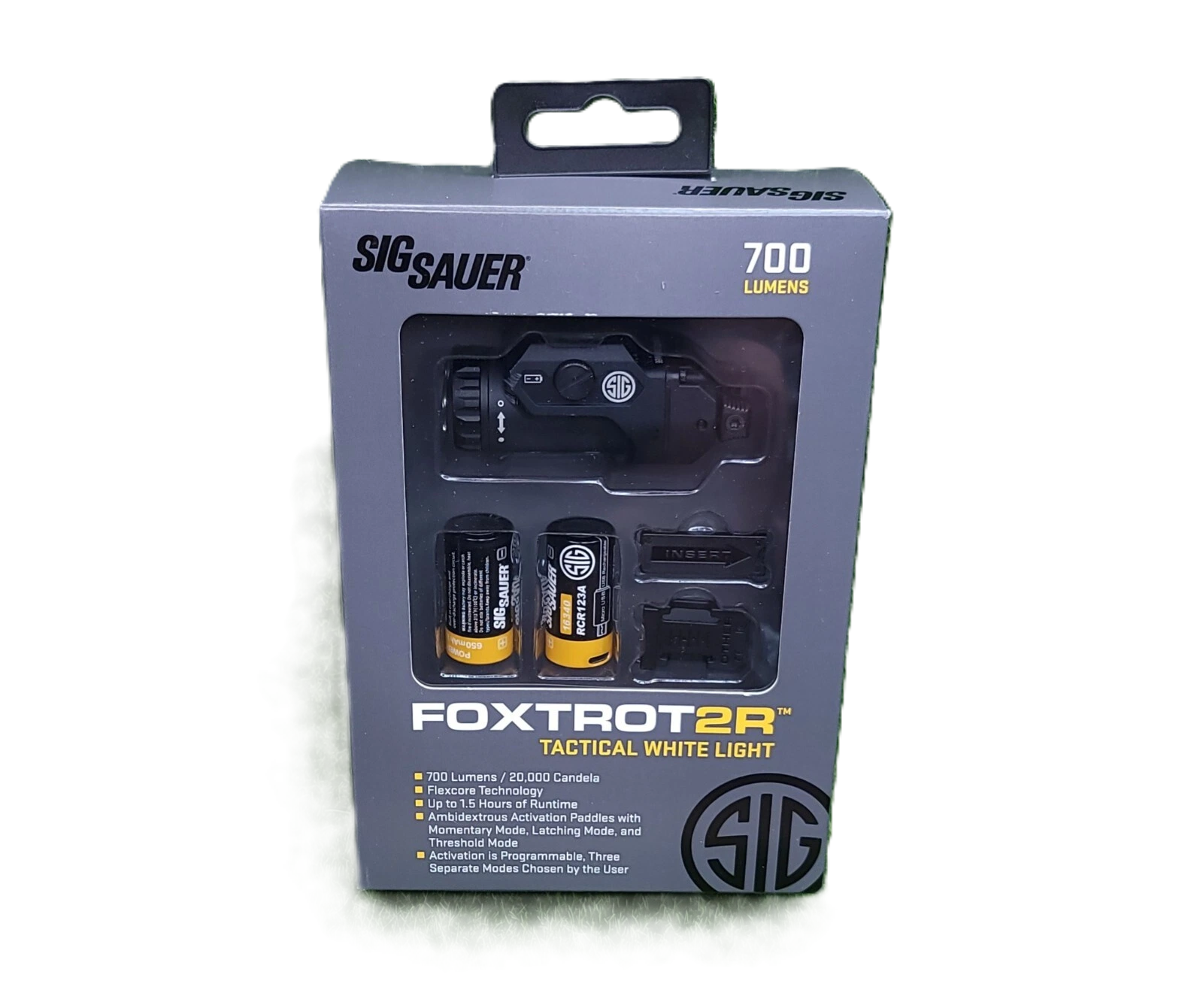 Sig Sauer FOXTROT2R 700 Lumen Universal Pistol Tactical Light