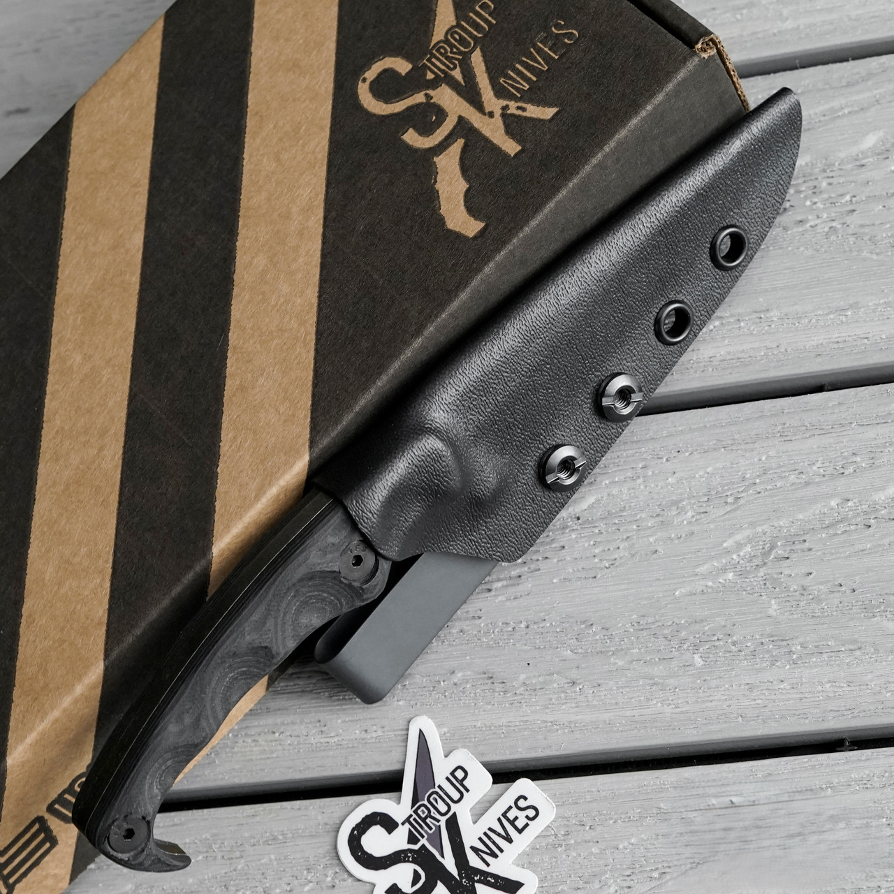 STROUP MK2 B Fixed Blade Knife 4